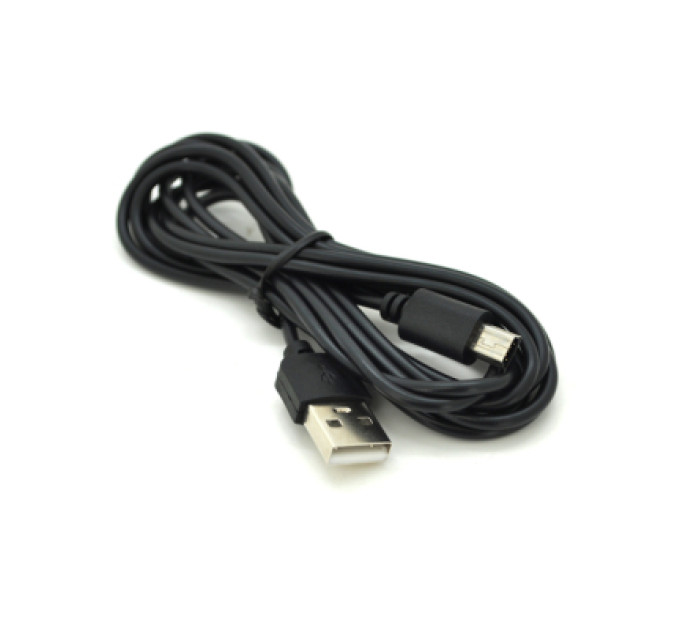 Voltronic Дата кабель USB 2.0 AM to Mini 5P 2.0m black Voltronic (YT-C/AM-2MnB/27537)