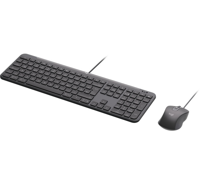 Logitech Комплект (клавіатура, миша) Logitech Signature Slim Combo MK620 Graphite (920-013349)