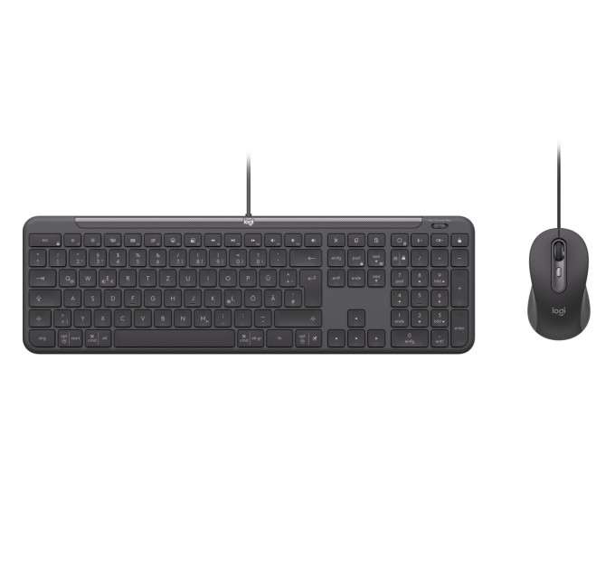 Logitech Комплект (клавіатура, миша) Logitech Signature Slim Combo MK620 Graphite (920-013349)