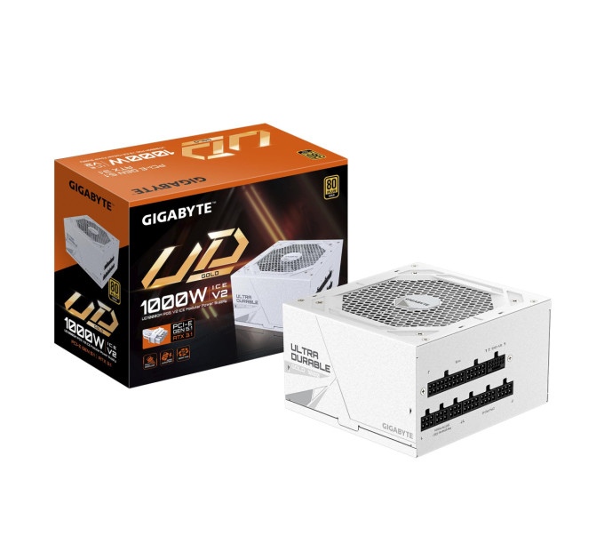 GIGABYTE Блок живлення ATX3.1 1000W GP-UD1000GM PG5 ICE GIGABYTE