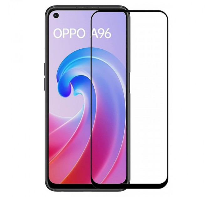 Скло захисне BeCover Oppo A96 Black (709770)
