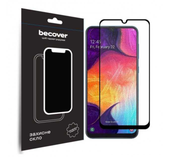 Скло захисне BeCover ZTE Blade A53 Black (709760)