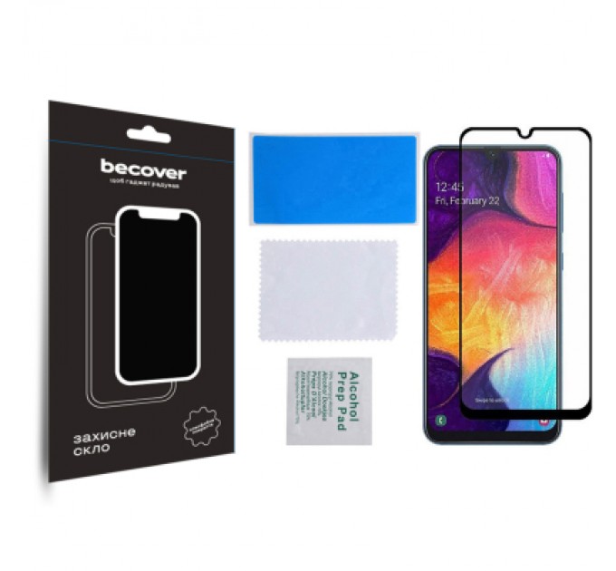 Скло захисне BeCover ZTE Blade A53 Black (709760)