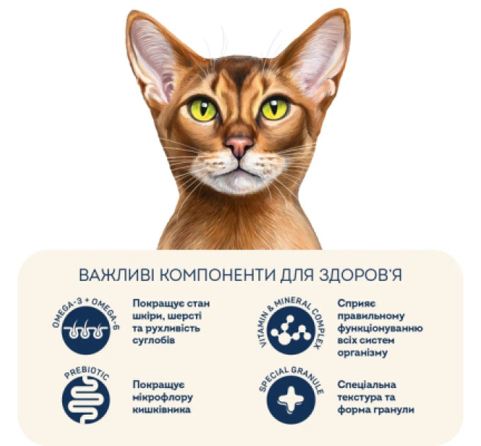 Home Food Сухий корм для кішок Home Food Grain-free hypoallergenic Suitable for exotic breeds з качкою та грушею 1.6 кг (4820235020231)