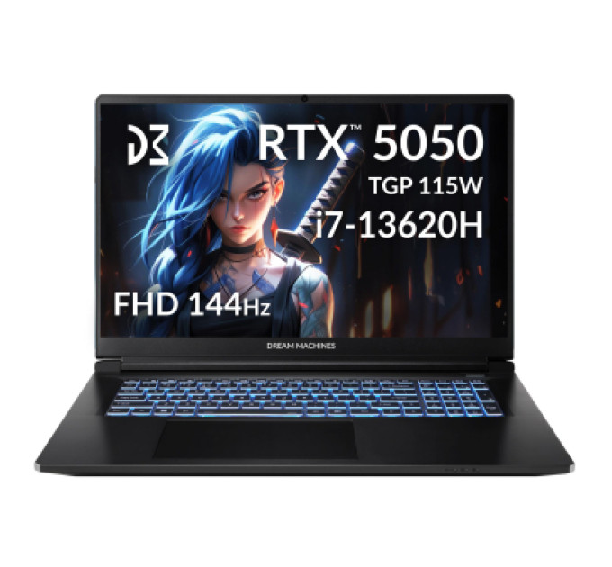 Dream Machines Ноутбук Dream Machines RG5050-17 (RG5050-17UA28)