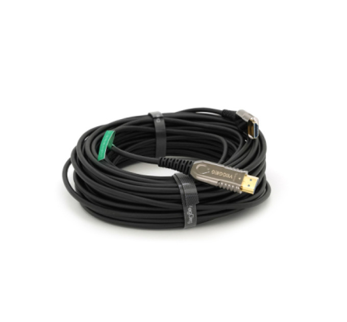 VEGGIEG Кабель мультимедійний HDMI M to HDMI M 20.0m V2.0 4K UHD black VEGGIEG (YT-HDMI(M)/(M)HA-20/19719)