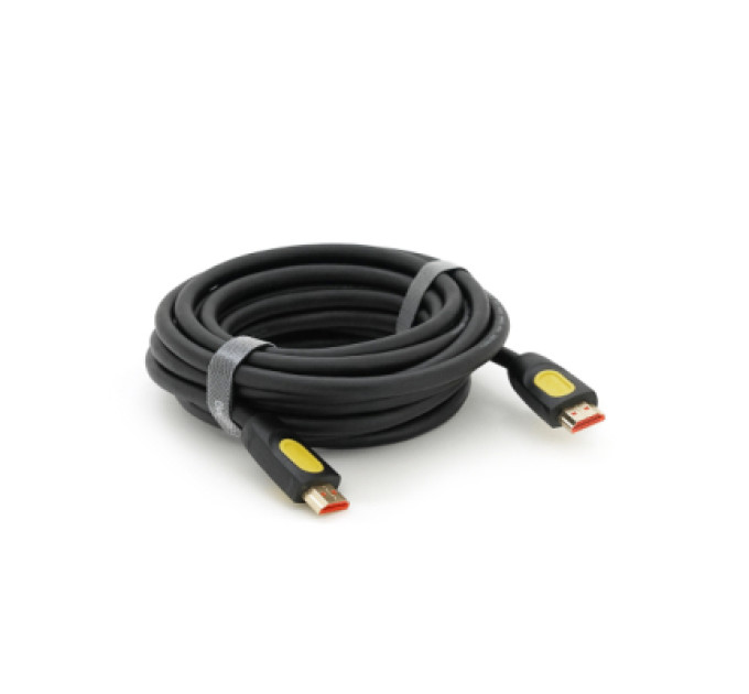 VEGGIEG Кабель мультимедійний HDMI M to HDMI M 5.0m V2.0 4K UHD black VEGGIEG (YT-HDMI(M)/(M)HA-5/19714)