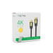 VEGGIEG Кабель мультимедійний HDMI M to HDMI M 5.0m V2.0 4K UHD black VEGGIEG (YT-HDMI(M)/(M)HA-5/19714)