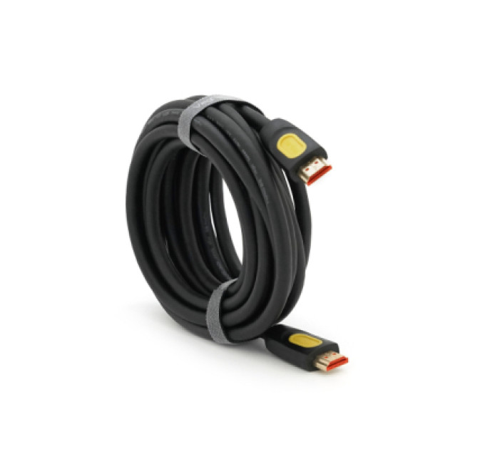 VEGGIEG Кабель мультимедійний HDMI M to HDMI M 5.0m V2.0 4K UHD black VEGGIEG (YT-HDMI(M)/(M)HA-5/19714)