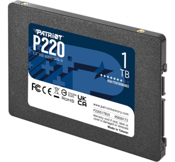Накопичувач SSD 2.5" 1TB P220 Patriot (P220S1TB25)