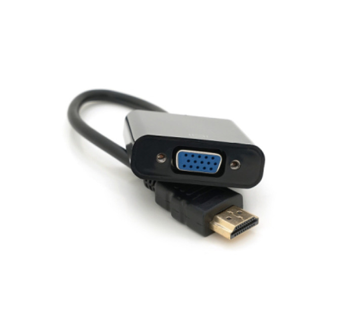 Voltronic Перехідник HDMI M to VGA F 0.1m 4K/2K black Voltronic (YT-C-HDMI(M)/VGA(F)-B)