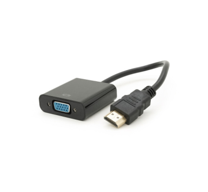 Voltronic Перехідник HDMI M to VGA F 0.1m 4K/2K black Voltronic (YT-C-HDMI(M)/VGA(F)-B)