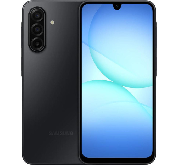Samsung Смартфон Samsung Galaxy A17 SM-A175 4/128GB Black (SM-A175FZKBEUC)