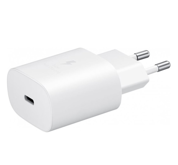 Samsung Мережевий зарядний пристрій Samsung EP-TA800 25W Type-C White (EP-TA800NWE) OEM