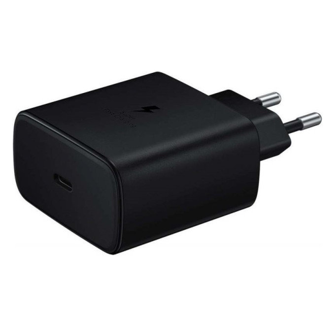 Samsung Мережевий зарядний пристрій Samsung EP-TA845 45W Type-C Black (EP-TA845NBE) OEM