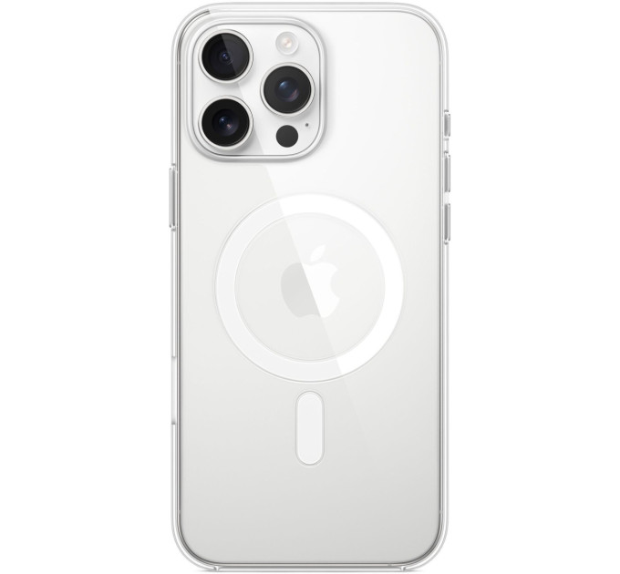 Apple Чохол-накладка Apple Clear Case with MagSafe для Apple iPhone 16 Pro Max Transparent (MA7F4)