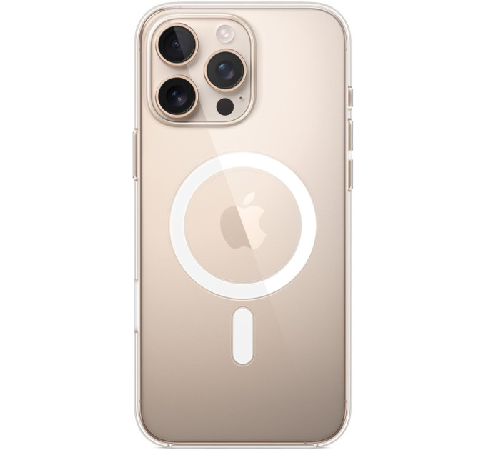 Apple Чохол-накладка Apple Clear Case with MagSafe для Apple iPhone 16 Pro Max Transparent (MA7F4)