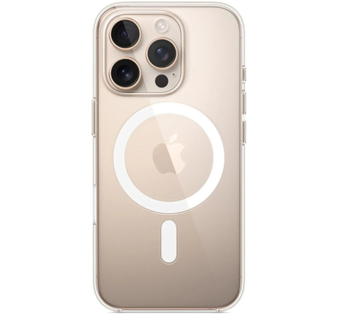 Apple Чохол-накладка Apple Clear Case with MagSafe для Apple iPhone 16 Pro Transparent (MA7E4)