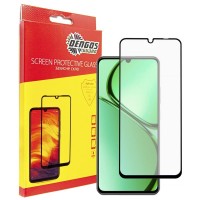 Скло захисне Dengos Full Glue Realme C63 (black) (TGFG-370)