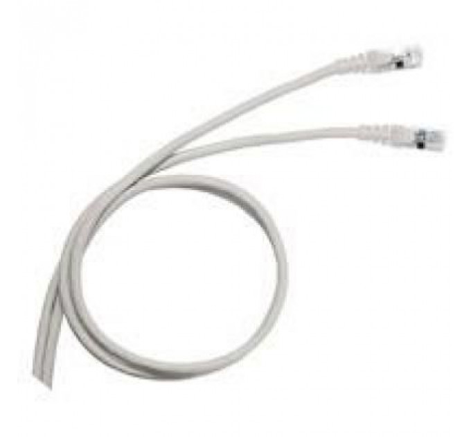 Патч-корд LEGRAND 1.0м, F/UTP, RJ45, cat.5e, ПВХ, grey, LCS2 (051640)