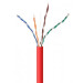 Cablexpert Кабель вита пара Cablexpert (UPC-5004E-SOL-R) CAT5e, алюміній під міддю (CCA з AWG24), неекранований, червоний, 305м