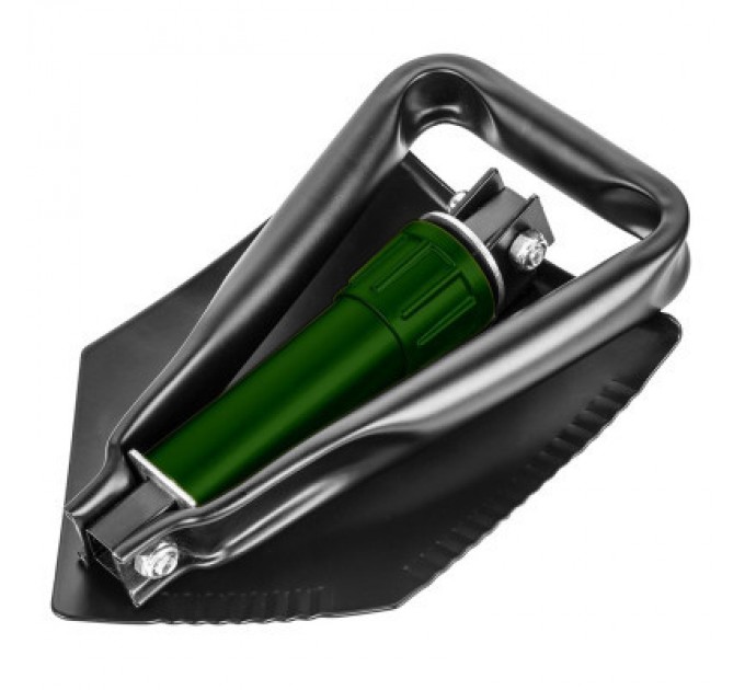 Тактична лопата Verto складана, 58см, 0.96кг (15G075)