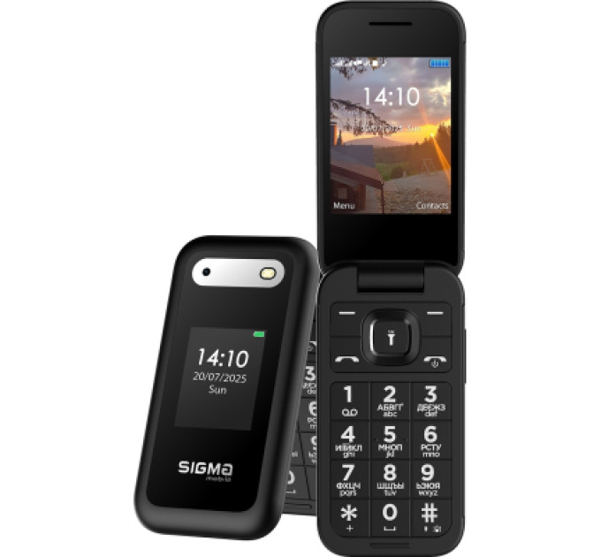 Sigma Мобільний телефон Sigma X-style 281 CLIK Black (4827798151419)