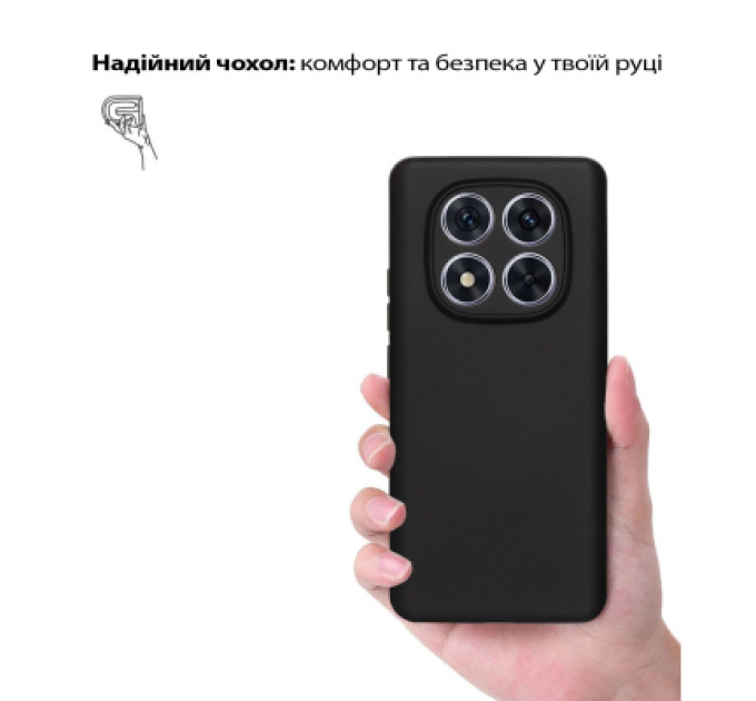 BeCover Чохол до мобільного телефона BeCover Poco X7 Black (713777)