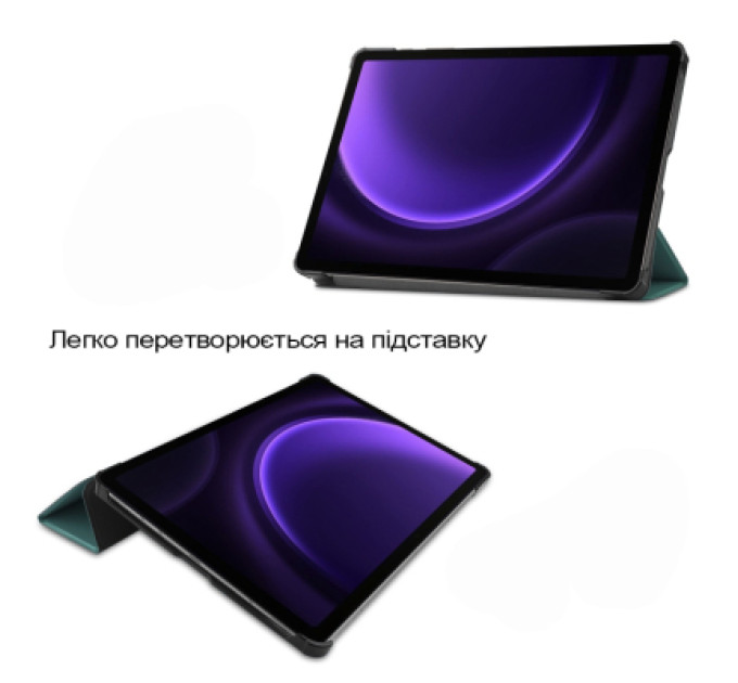 BeCover Чохол до планшета BeCover Smart Case Samsung Galaxy Tab S10 Lite SM-X400/406 10.9" Dark Green (713838)
