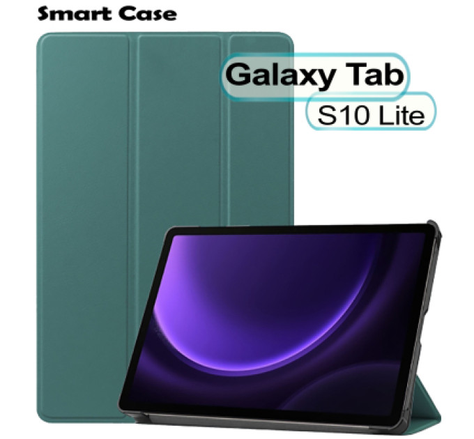 BeCover Чохол до планшета BeCover Smart Case Samsung Galaxy Tab S10 Lite SM-X400/406 10.9" Dark Green (713838)