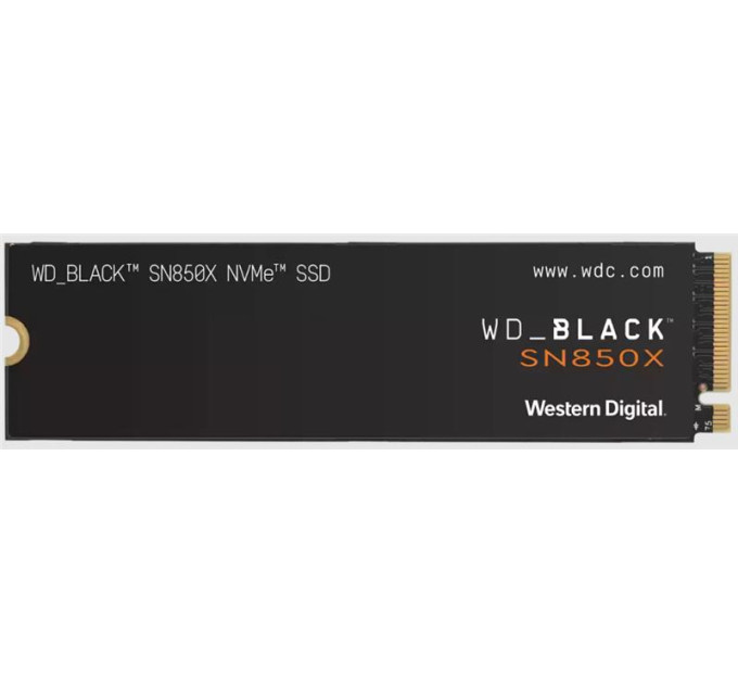 WESTERN DIGITAL Накопичувач SSD M.2 2280 1TB SN850X WD (WDS100T2X0E)