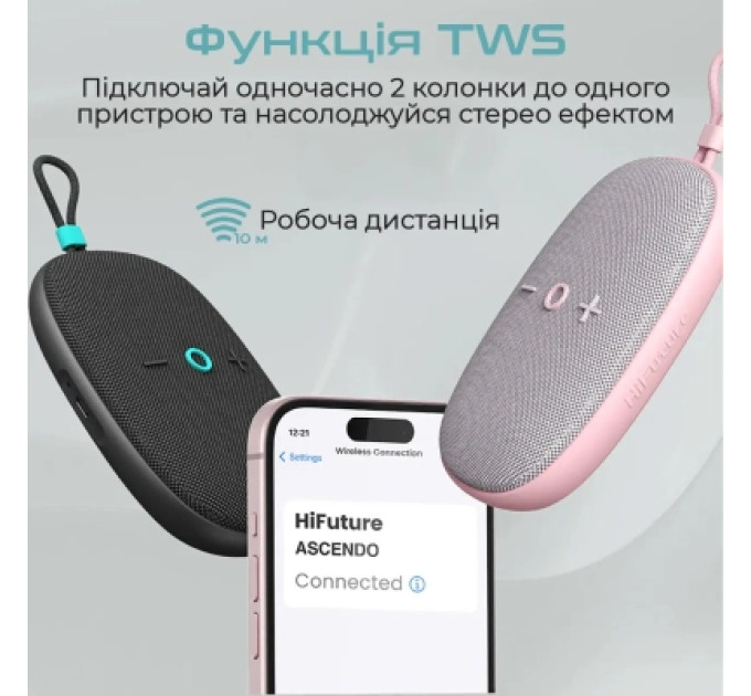 HIFuture Акустична система HiFuture Ascendo 20W Black (ascendo.black)