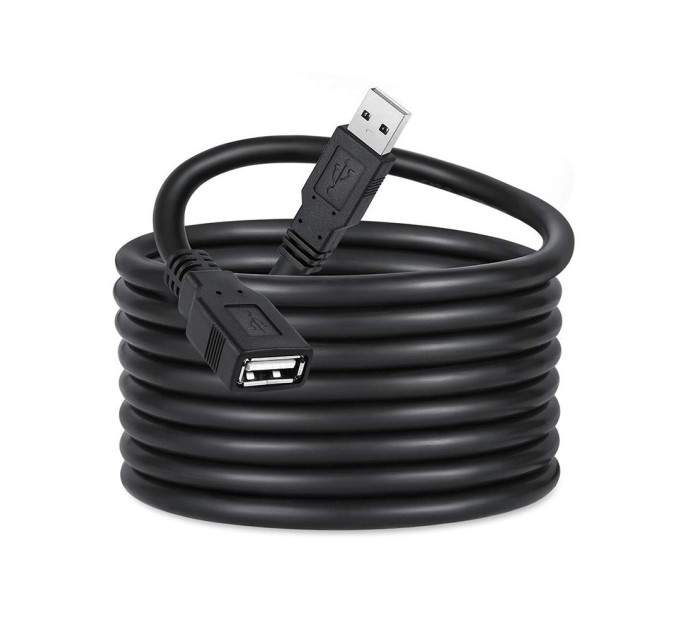ColorWay Кабель ColorWay USB - USB V 2.0 (M/F), 1.8 м, Black (CW-CBUF076-BK)