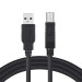 ColorWay Кабель ColorWay USB - USB Type-B V 2.0 (M/M), 3 м, Black (CW-CBUB073-BK)