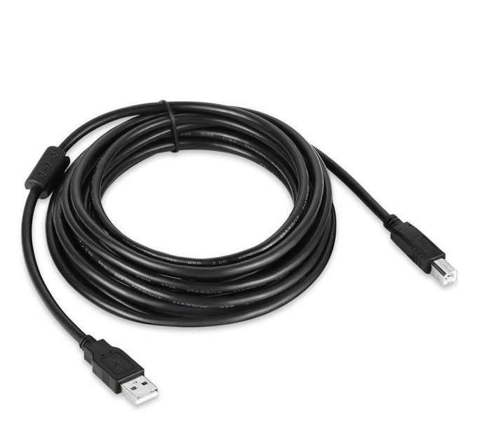 ColorWay Кабель ColorWay USB - USB Type-B V 2.0 (M/M), 3 м, Black (CW-CBUB073-BK)