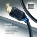 ColorWay Кабель ColorWay HDMI - HDMI V 2.0 (M/M), 4K/60 Гц, 3 м, Black (CW-CBHD079-BK)