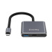 ColorWay USB-хаб СolorWay USB Type-C 3-в-1 (CW-HUB08)
