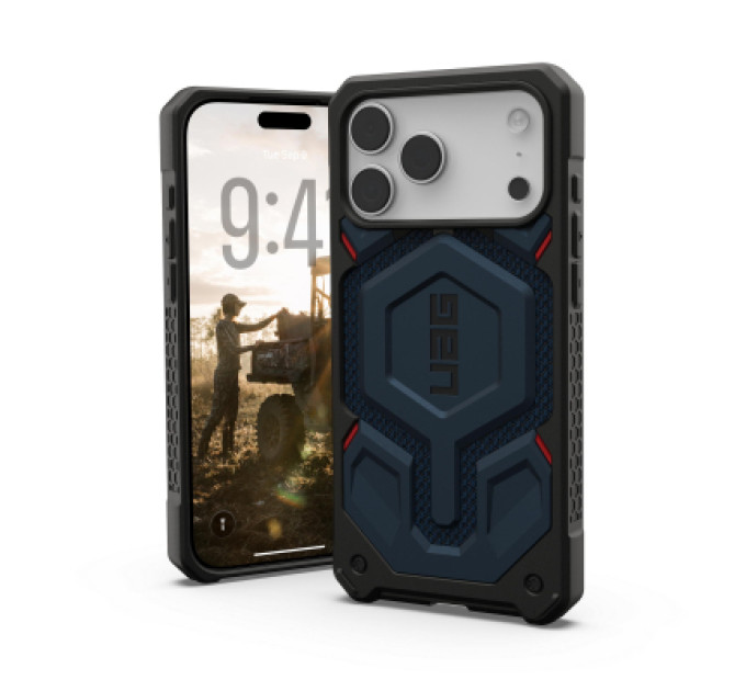 UAG Чохол до мобільного телефона UAG iPhone 17 Pro Max Monarch Pro MagSafe Kevlar Mallard (114514113955)