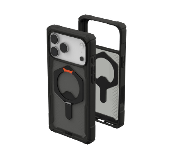 UAG Чохол до мобільного телефона UAG iPhone 17 Pro Max Plasma XTE MagSafe Black/Pop Orange (114528114097)