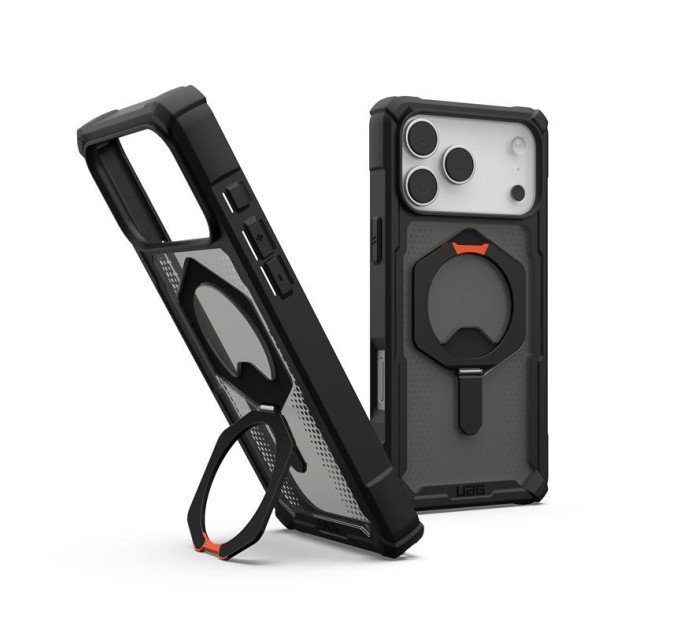 UAG Чохол до мобільного телефона UAG iPhone 17 Pro Max Plasma XTE MagSafe Black/Pop Orange (114528114097)