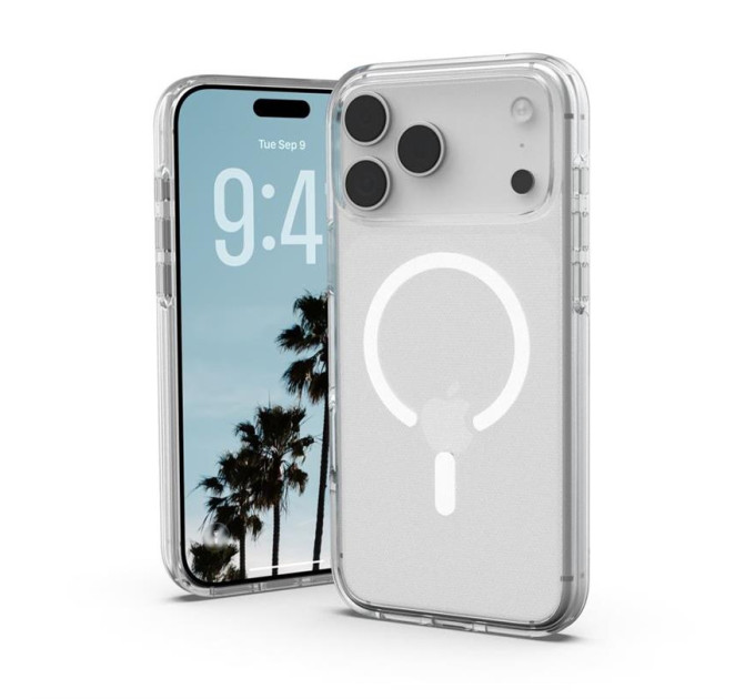 UAG Чохол до мобільного телефона UAG iPhone 17 Pro Max Scout Clear MagSafe Ice/White (114557114341)
