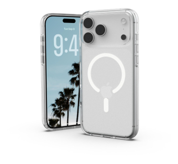 UAG Чохол до мобільного телефона UAG iPhone 17 Pro Max Scout Clear MagSafe Ice/White (114557114341)