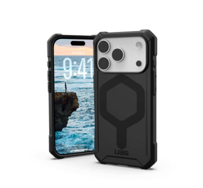 UAG Чохол до мобільного телефона UAG iPhone 17 Pro Essential Armor MagSafe Black (114540114040)