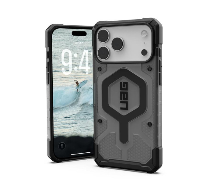 UAG Чохол до мобільного телефона UAG iPhone 17 Pro Pathfinder Clear MagSafe Ash/Black (114551113140)