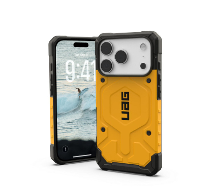 UAG Чохол до мобільного телефона UAG iPhone 17 Pro Pathfinder MagSafe Heritage Yellow (114548118282)