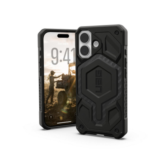 UAG Чохол до мобільного телефона UAG iPhone 17 Monarch Pro MagSafe Carbon Fiber (114516114242)