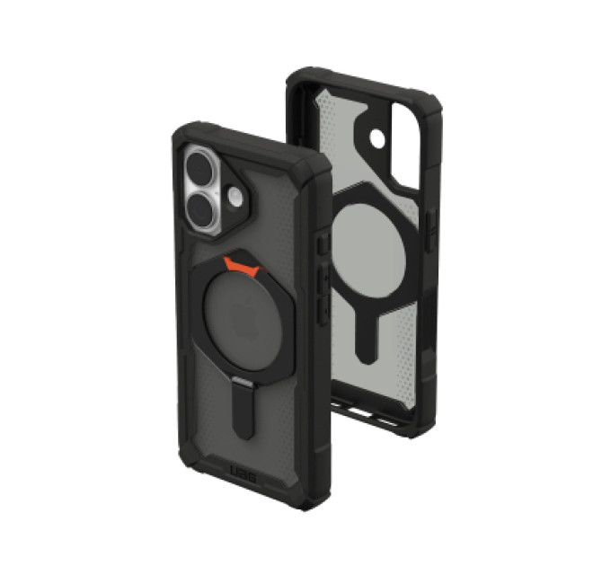 UAG Чохол до мобільного телефона UAG iPhone 17 Plasma XTE MagSafe Black/Pop Orange (114526114097)