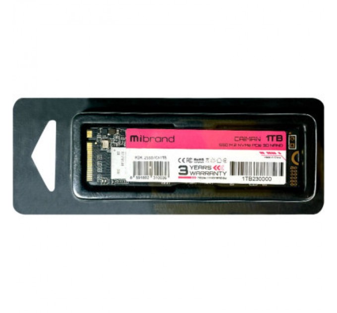 Mibrand Накопичувач SSD M.2 2280 1TB Mibrand (MIM.2SSD/CA1TB)