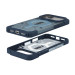 UAG Чохол до мобільного телефона UAG iPhone 17 Pro Max Pathfinder Clear MagSafe Bundle Blues Lanyard (1145521BV03)