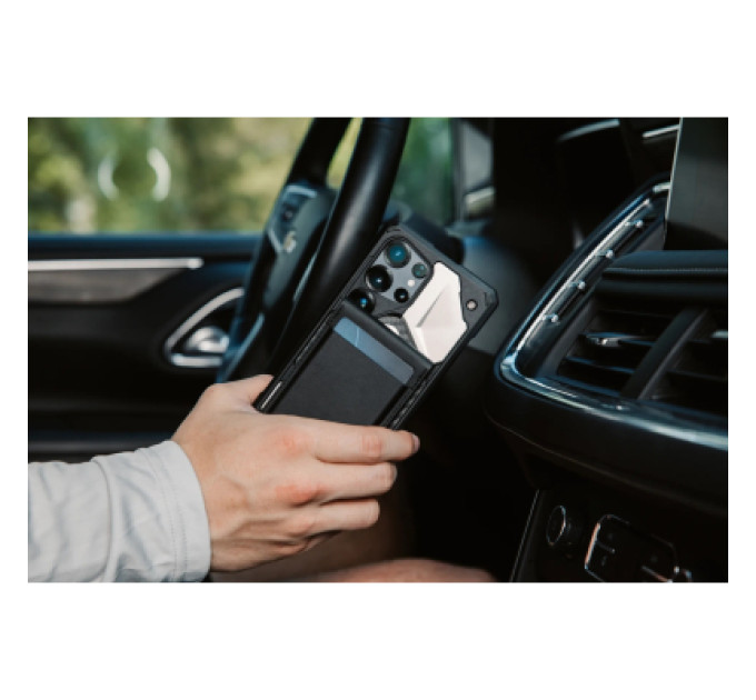 UAG Чохол до мобільного телефона UAG Magnetic with Stand Metropolis Wallet PU Black (964445114040)